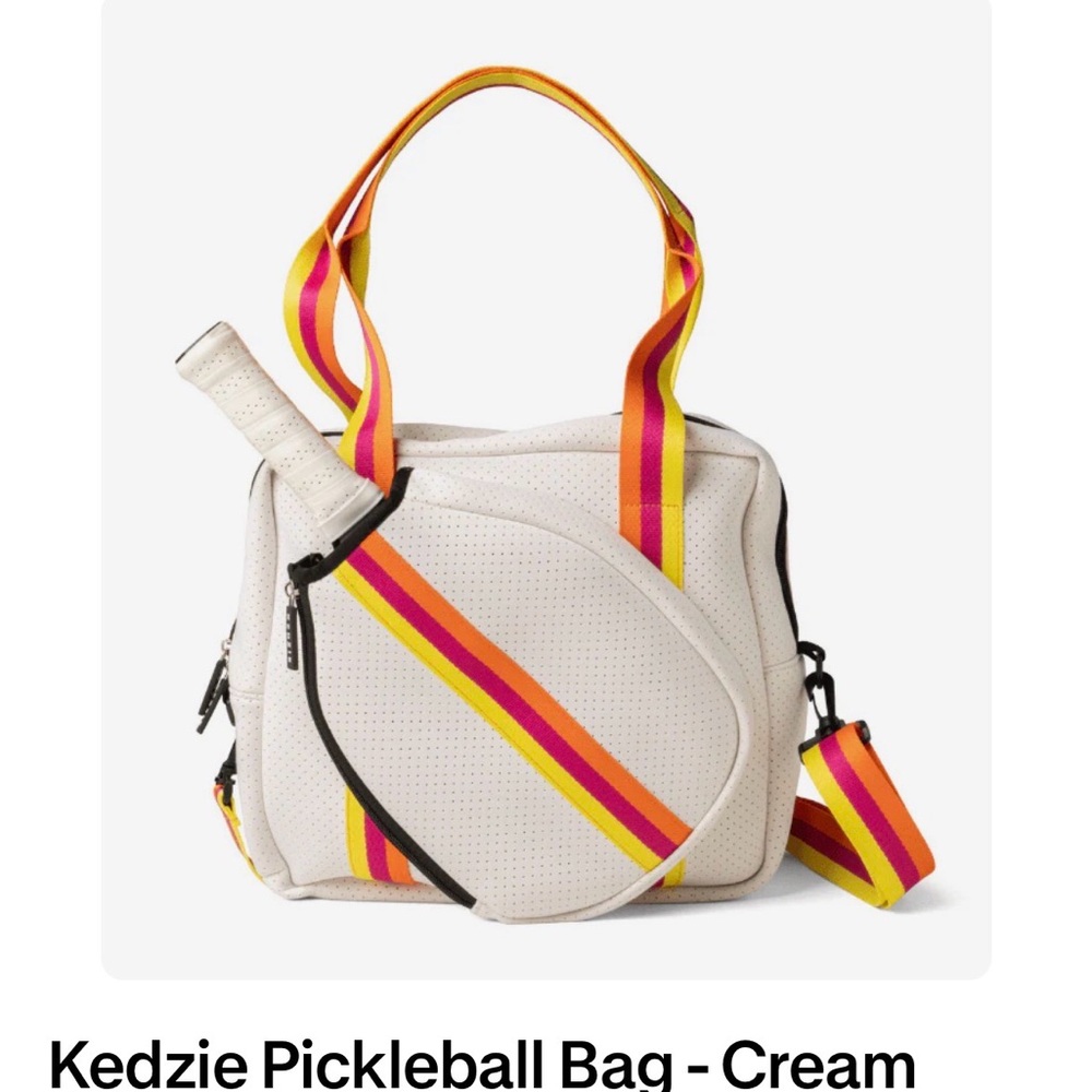 Kedzie Cream Pickleball Tote Bag